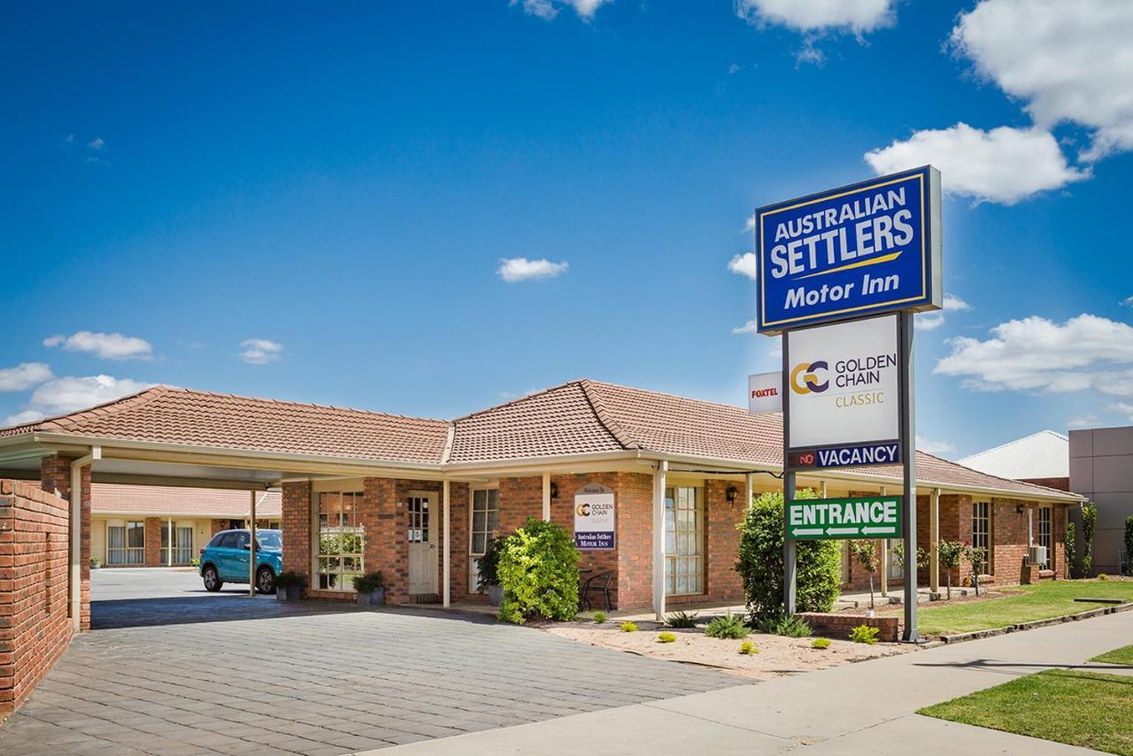 Australian Settlers Motor Inn Swan Hill Exteriér fotografie